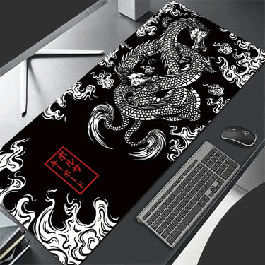 Japanese Dragon XL Gaming Mouse Pad - InspiredGrabs.com